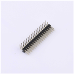 排針 間距:2.54mm 雙排彎針 2x17P KH-2.54PH90-2X17P-L13.8.18.8