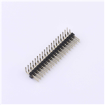 排針 間距:2.54mm 雙排彎針 2x19P KH-2.54PH90-2X19P-L13.8.18.8