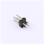 排針 間距:2.54mm 雙排直針 2x2P KH-2.54PH180-2X2P-L11.5