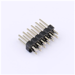 排針 間距:2.54mm 雙排直針 2x6P KH-2.54PH180-2X6P-L11.5