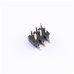 排針 間距:2.0mm 雙排立貼 2x3P KH-2.0PH-2X3P-L8.0-SMT