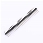 排針 間距:2.54mm 單排彎針 1x28P KH-2.54PH90-1X28P-L13.8