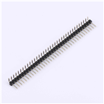 排針 間距:2.54mm 單排彎針 1x36P KH-2.54PH90-1X36P-L13.8